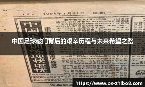 中国足球破门背后的艰辛历程与未来希望之路